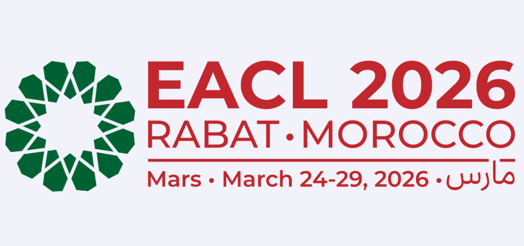 Acceptance to EACL 2026 Main Conference
